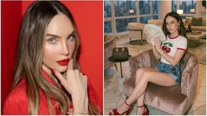 Belinda reaccionó a fotos suyas con IA con pistolas y billetes / Instagram