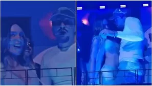 Belinda y Bad Bunny sorprendieron con baile recontra sensual en concierto. Fuente: AméricaTV