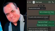 La Bella Luz: Revelan chats de acoso de César Sánchez