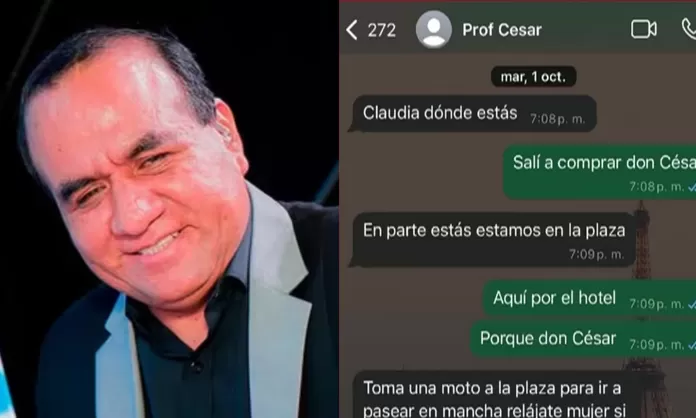 Escándalo en La Bella Luz: Revelan chats de acoso contra César Sánchez Chavesta