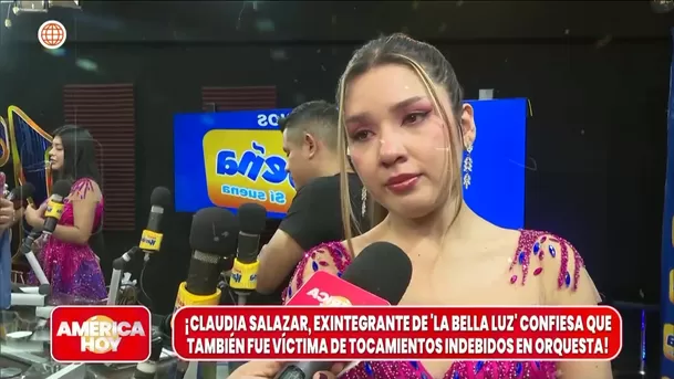 Claudia Salazar revela fría respuesta de Óscar Custodio tras contarle del acoso de César Sánchez Chavesta / América Hoy Claudia Salazar revela fría respuesta de Óscar Custodio tras contarle del acoso de César Sánchez Chavesta / América Hoy