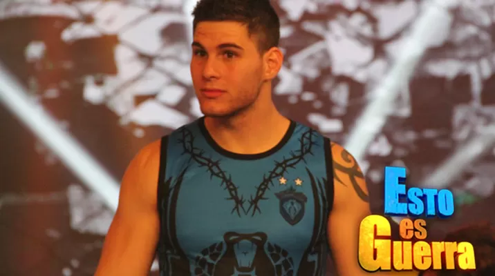 Benjamín Lukovski en 'Esto es Guerra'. Foto: América Televisión Benjamín Lukovski en 'Esto es Guerra'. Foto: América Televisión