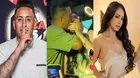 El beso de Christian Cueva a Pamela Franco en el escenario