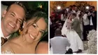 ¡Besos y fuegos articiales! Estrella Torres se casó con Kevin Salas y así lucieron en el altar