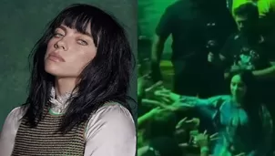 Billie Eilish sufre violento ataque de fan en pleno show / Instagram 