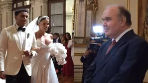 Así fue la boda civil de Alejandra Baigorria y Said Palao / Instagram