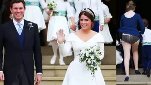 Beatriz junto a su esposo/Luisa Mountbatten-Windsor sufrió el paso del viento. Video: IG hrhthedukeofyork