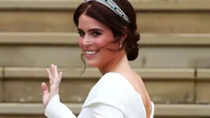 Eugenia de York llegó acompañada de su padre. Foto: Cosmopolitan / Video: IG hrhthedukeofyork