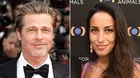 Brad Pitt fue visto en situaciones cariñosas con su nueva pareja 