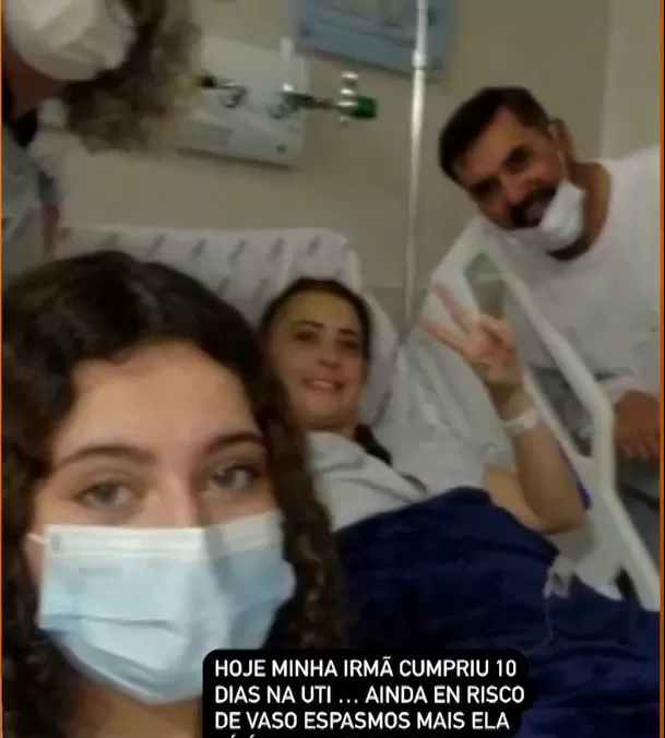 La hermana de Brenda Carvalho ya fue operada y se encuentra en UCI/Foto: Instagram