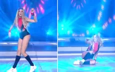 Brenda Carvalho sufrió caída durante su baile como Shakira - Noticias de brenda-carvalho