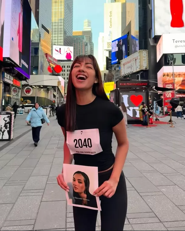 Brenda Matos desfilará en el New York Fashion Week / Instagram