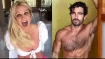 Britney Spears publicó por error una fotografía del modelo peruano Diego Rodríguez y luego la borró ¿por qué?/Fotos: Instagram/Video: América Espectáculos