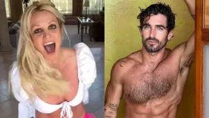 Britney Spears publicó por error una fotografía del modelo peruano Diego Rodríguez y luego la borró ¿por qué?/Fotos: Instagram/Video: América Espectáculos