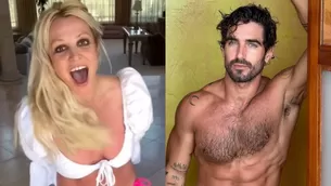 Britney Spears publicó por error una fotografía del modelo peruano Diego Rodríguez y luego la borró ¿por qué?/Fotos: Instagram/Video: América Espectáculos