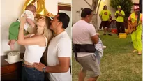 Brunella Horna y Richard Acuña celebraron así los 4 meses de Alessio / Instagram