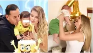 Brunella Horna celebra primer año de Alessio con sesión de fotos