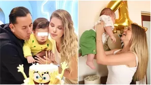 Brunella Horna festeja primer año de Alessio con sesión de fotos. Fuente: Instagram