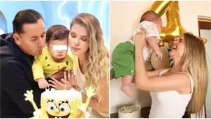 Brunella Horna festeja primer año de Alessio con sesión de fotos. Fuente: Instagram