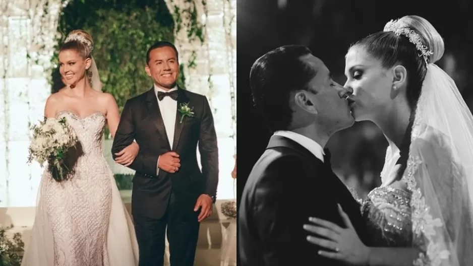 Brunella Horna y Richard Acuña celebrn sus bodas de papel y se dedican románticos mesajes y detalles en redes sociales / Fotos: Isntagram