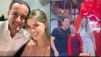 Brunella Horna inició los festejos por el Día de la madre celebrando el cumpleaños de su suegra en Trujillo con Richard Acuña/Fotos y video: Instagram