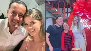 Brunella Horna inició los festejos por el Día de la madre celebrando el cumpleaños de su suegra en Trujillo con Richard Acuña/Fotos y video: Instagram