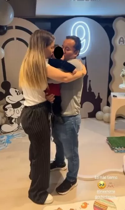 Richard Acuña y Brunella Horna celebraron los 9 meses de Alessio/Foto: Instagram