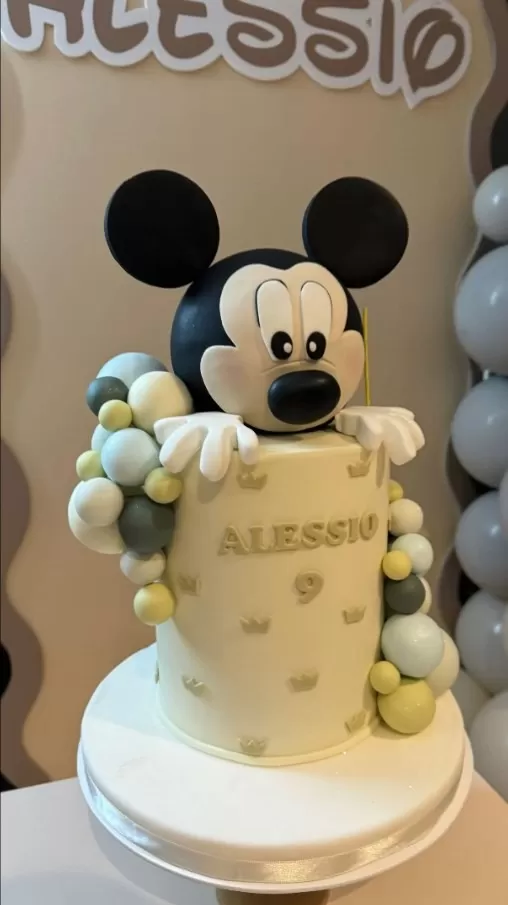 Mickey Mouse fue la temática que eligieron Brunella Horna y Richard Acuña para celebrar a Alessio/Foto: Instagram