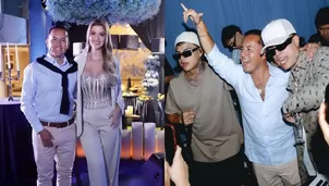 La celebración por los 41 años de Richard Acuña contó con la presencia del dúo argentinos 'La T y La M' / Instagram 