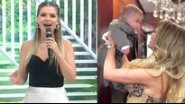 Brunella Horna mostró nuevas imágenes de su hijo con César Acuña y contó cuál es el nombre completo del pequeño/Fotos y video: América Hoy