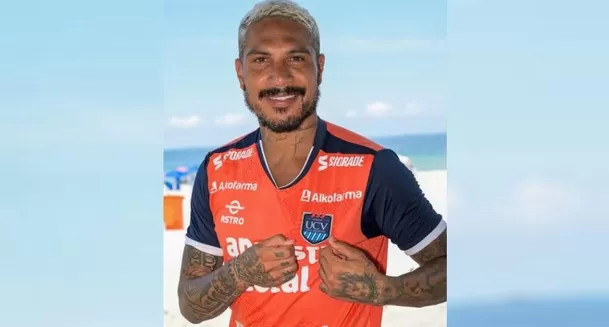 Paolo Guerrero firmó contrato con la Universidad César Vallejor por toda la temporada 2024. Fuente: Instagram Paolo Guerrero firmó contrato con la Universidad César Vallejor por toda la temporada 2024. Fuente: Instagram