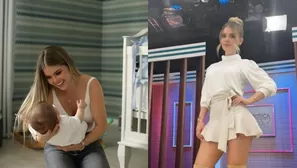 Brunella Horna inquietó a los usuarios de Instagram al publicar una noticia de su pequeño hijo Alessio/Fotos : Instagram