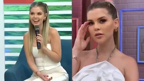 Brunella Horna tuvo que reconocer en vivo que se aumentó los labios/Fotos y video: América Hoy