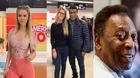 Brunella Horna se molestó por foto donde supuestamente confunde a Pelé con Teófilo Cubillas 