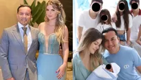 Brunella Horna sorprendió a su esposo Richard Acuña por su primer Día del Padre con Alessio/Fotos y video: Instagram