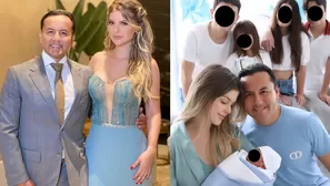 Brunella Horna sorprendió a su esposo Richard Acuña por su primer Día del Padre con Alessio/Fotos y video: Instagram