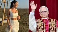 Brunella Horna visitó el Vaticano y conoció al papa León XIV
