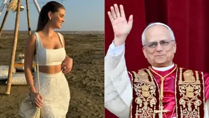 Brunella Horna se encuentra en el Vaticano junto a su esposo Richard Acuña. Foto: Instagram /AFP