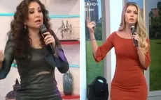 Brunella Horna y Janet Barboza tuvieron altercado en pleno programa  - Noticias de janet-barboza