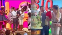 Brunella Horna y Richard Acuña celebraron añito de Alessio. Fuente: Instagram