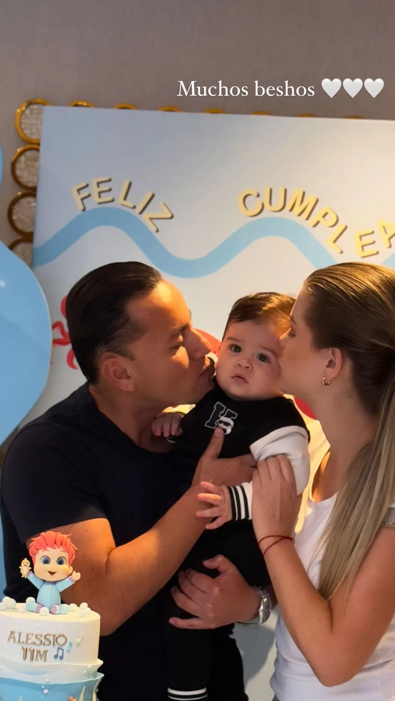 Brunella Horna y Richard celebraron los 11 meses de Alessio/Foto: Instagram