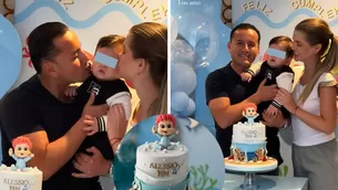 Brunella Horna y Richard celebraron los 11 meses de Alessio/Foto: Instagram