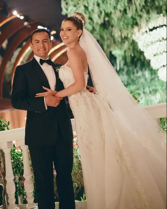 Brunella Horna y Richard Acuña se casaron el 7 de enero del 2023/Foto: Instagram