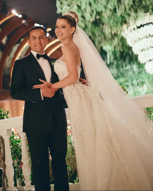 Brunella Horna y Richard Acuña se casaron el 7 de enero del 2023/Foto: Instagram