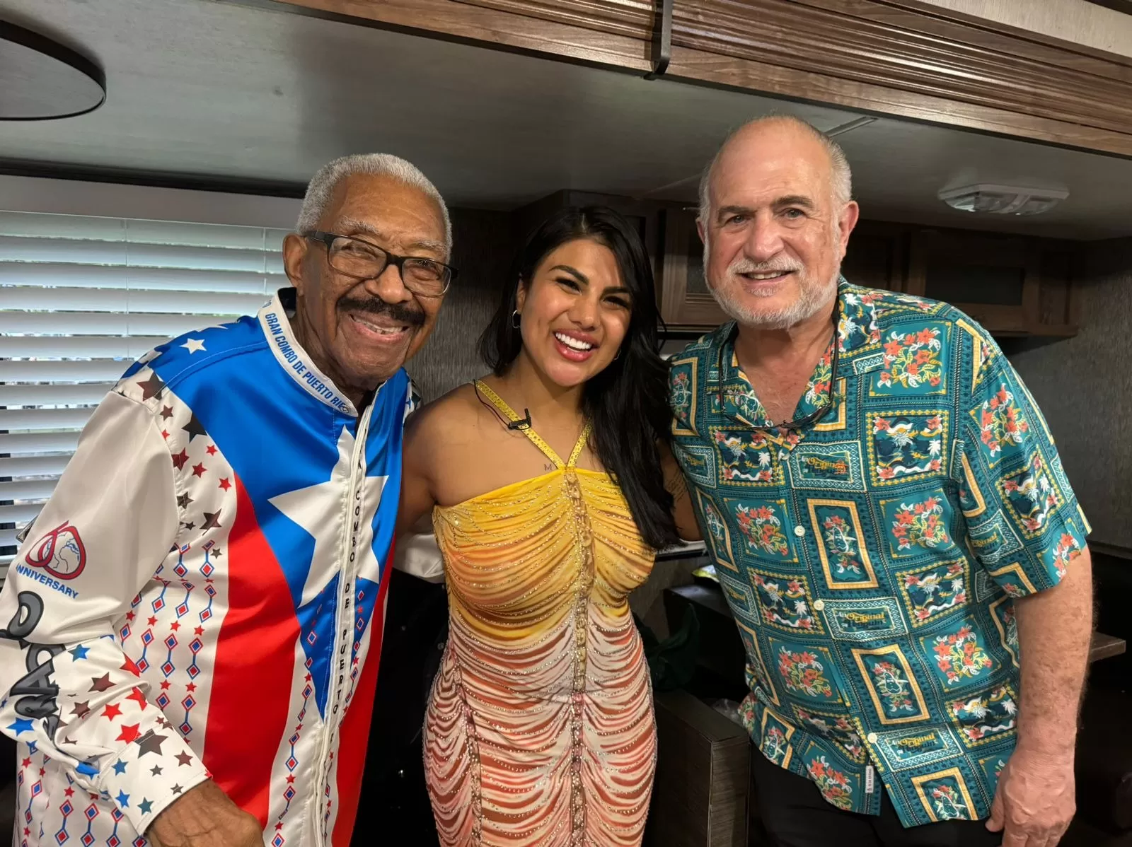 Brunella Torpoco cantó junto al 'Gran Combo de Puerto Rico'/Foto: Difusión