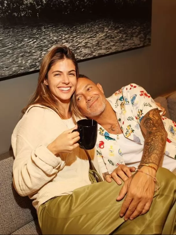 De acuerdo con Bruno Ascenzo, Stephanie Cayo está "muy contenta" con su romance con Alejandro Sanz / Instagram