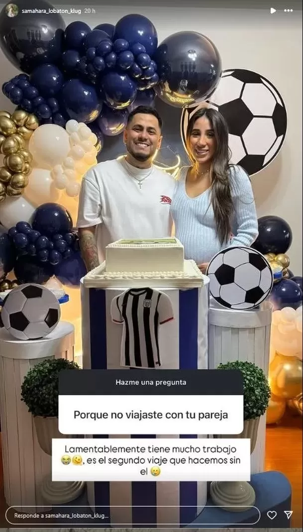 Samahara Lobatón contestó por qué Bryan Torres no la acompañó a Estados Unidos. Fuente: Instagram Samahara Lobatón contestó por qué Bryan Torres no la acompañó a Estados Unidos. Fuente: Instagram