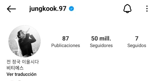 BTS: Jungkook superó los 50 millones de seguidores en Instagram