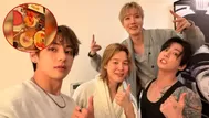 BTS en Lima: Así disfrutaron de la comida peruana