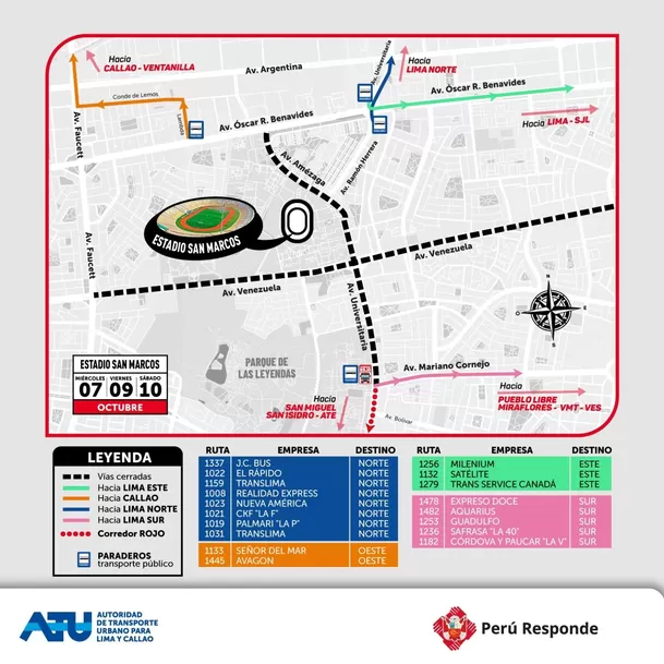 Las ARMY contarán con más de 80 buses autorizados para facilitar su retorno tras los conciertos de BTS en San Marcos/ ATU Las ARMY contarán con más de 80 buses autorizados para facilitar su retorno tras los conciertos de BTS en San Marcos/ ATU